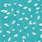 Fabric Benartex Teal Windy Day Wishflower by the Quarter Yard 16696-83